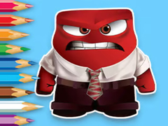 Jwèt Coloring Book: Inside Out Angry