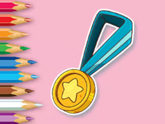 Jwèt Coloring Book: Medal