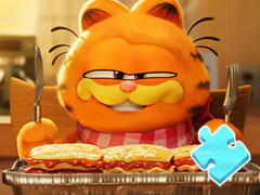 Jwèt Jigsaw Puzzle: Garfield And Lasagna