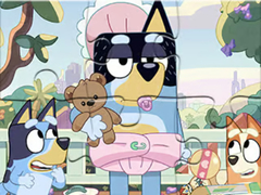 Jwèt Jigsaw Puzzle: Bluey Play Time