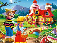 Jwèt Jigsaw Puzzle: Gingerbread House