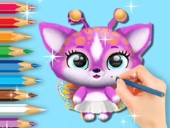 Jwèt Coloring Book: Cute Fluvsies