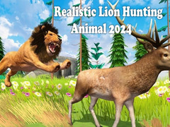 Jwèt Realistic Lion Hunting Animal 2024