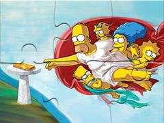 Jwèt Jigsaw Puzzle: Creation Of Simpsons