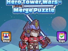 Jwèt Hero Tower Wars Merge Puzzle