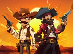 Jwèt Western Shooter: Battle Gun Duel