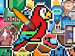Jwèt The Frame: Pixel Art