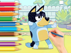Jwèt Coloring Book: Bluey And Bingo