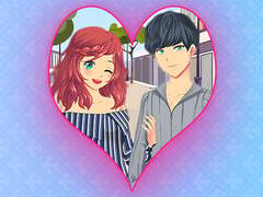 Jwèt Romantic Anime Couples Dress Up Game