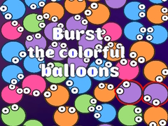 Jwèt Burst the Colorful Balloons