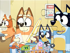 Jwèt Jigsaw Puzzle: Bluey Shopping Day