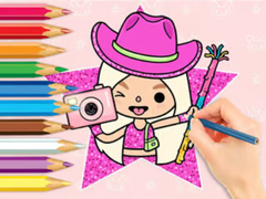 Jwèt Coloring Book: Toca Baca World