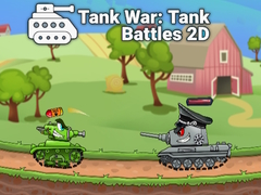Jwèt Tank War: Tank Battles 2D