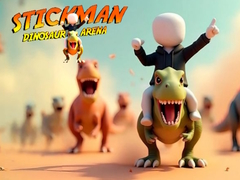 Jwèt Stickman Dinosaur arena