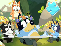 Jwèt Jigsaw Puzzle: Bluey Pool Spa