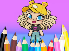 Jwèt Coloring Book: Avatar Life Girl