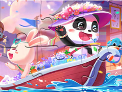 Jwèt Jigsaw Puzzle: Baby Panda Fiesta