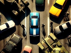 Jwèt GTA Car Rush