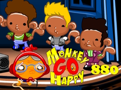 Jwèt Monkey Go Happy Stage 880 New Monkeys On Block Theme