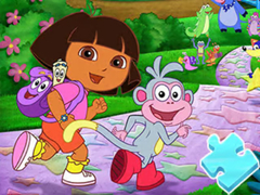 Jwèt Jigsaw Puzzle: Dora The Explorer