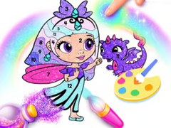 Jwèt Coloring Book: Shiny Princess
