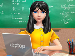 Jwèt School Teacher Game School Day
