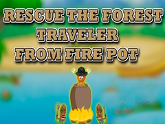 Jwèt Rescue the Forest Traveler from Fire Pot