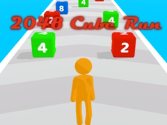 Jwèt 2048 Cube Run