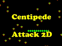 Jwèt Centipede Attack 2D
