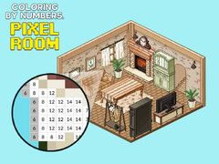 Jwèt Coloring by Numbers Pixel Rooms
