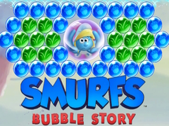 Jwèt Smurfs Bubble Story