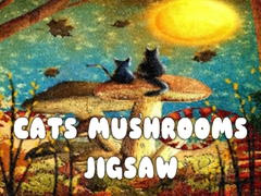 Jwèt Cats Mushrooms Jigsaw
