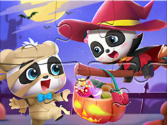 Jwèt Jigsaw Puzzle: Baby Panda Halloween