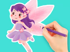 Jwèt Coloring Book: Flower Fairy