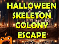 Jwèt Halloween Skeleton Colony Escape