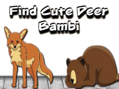 Jwèt Find Cute Deer Bambi