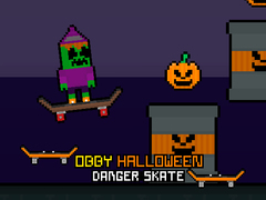 Jwèt Obby Halloween Danger Skate