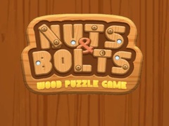 Jwèt Nuts & Bolts Wood Puzzle Game