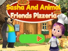 Jwèt Sasha And Animal Friends Pizzeria