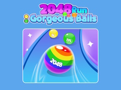 Jwèt 2048 Run: Gorgeous Balls 
