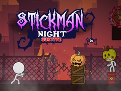 Jwèt Stickman Night Survive