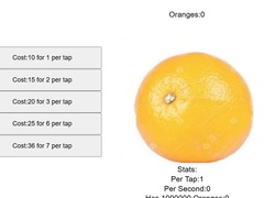 Jwèt Orange Fruit Clicker
