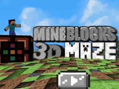 Jwèt MineBlocks 3D Maze