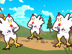 Jwèt Chicken shooter io