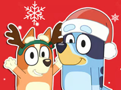 Jwèt Jigsaw Puzzle: Bluey Christmas Gift