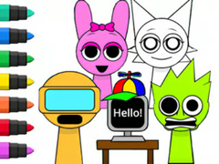 Jwèt Coloring Book: Sprunki Incredibox