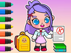 Jwèt Coloring Book: Avatar School Day