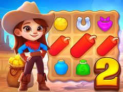 Jwèt Wild West Match 2: The Gold Rush