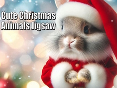 Jwèt Cute Christmas Animals Jigsaw