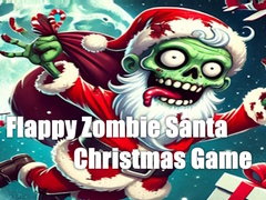 Jwèt Flappy Zombie Santa Christmas Game